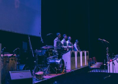 Escenarios completamente equipados. Evento: El Sueño del Maestro